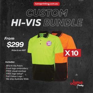 10 x JB's Hi-Vis Polo Shirts
