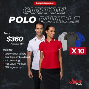 10 x Aussie Pacific Polo Shirts